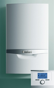 VAILLANT ECOTEC PLUS 346 de 34 KW (VMW ES 346/5-5) con plantilla y kit evac.PP (caldera de gas natural mural mixta de condensación)