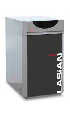 LASIAN ACTIVA 30 A de pie de 27,2 Kw. mixta ,kit combustión estanca opcional. (caldera de gasóleo tiro natural)